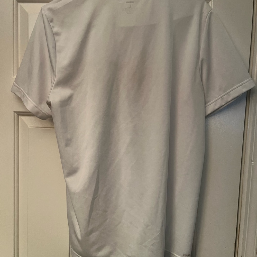 White Adidas T-Shirt - Picture 2 of 3